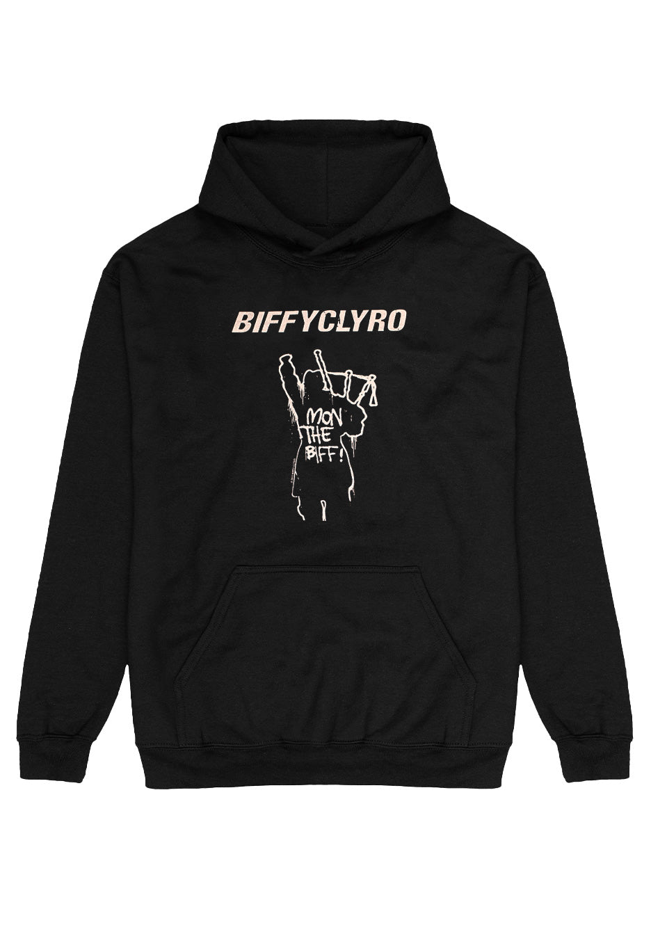 Biffy Clyro - Mon The Biff - Hoodie - black - XXL - 50% Cotton, 50% Polyester,Sweat