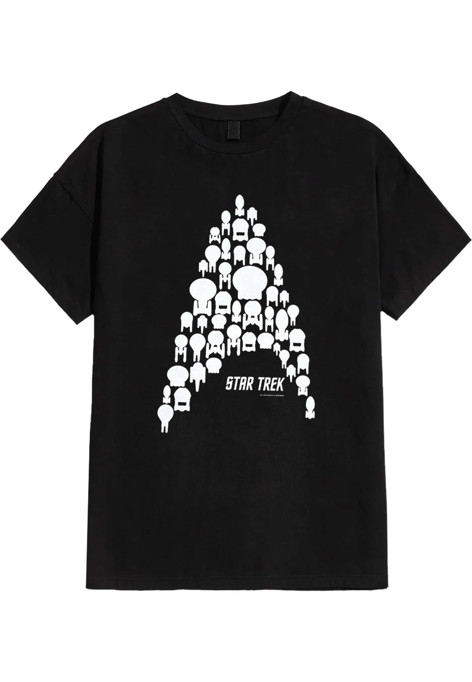 Star Trek - The Fleet - T-Shirt - black - 3XL - 100% Cotton,Jersey