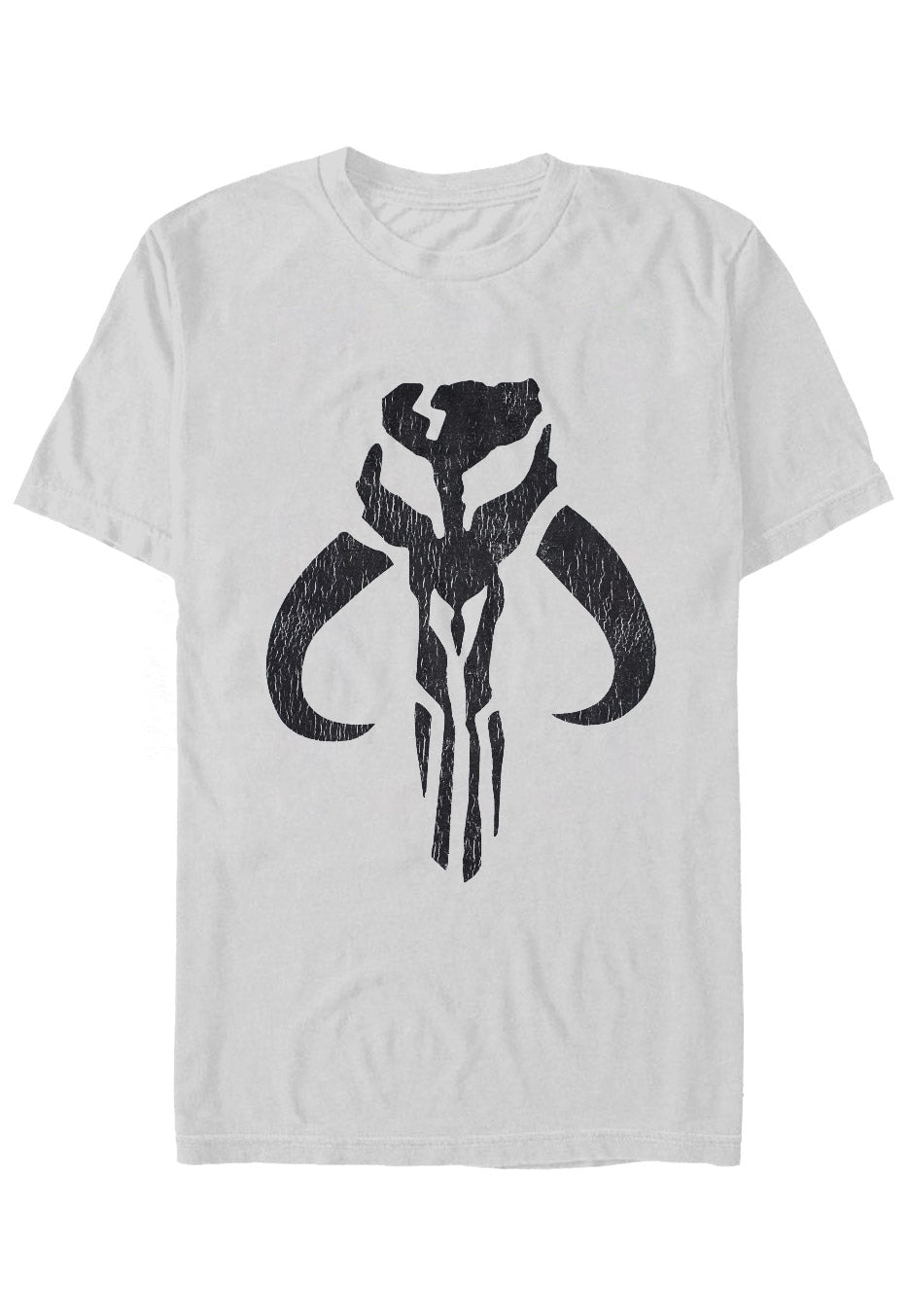 The Mandalorian - Mando Symbol Heather Heather Grey - T-Shirt - grey - XXL - 90% Cotton, 10% Polyester,Jersey